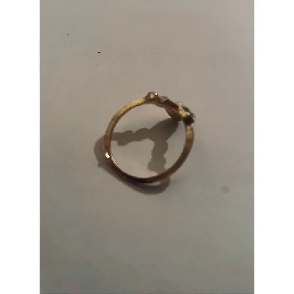 Gold white OPAL BOHO RING - Picture 4 of 5
